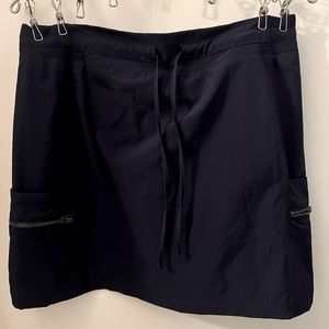 Navy blue Womens active skort L/G